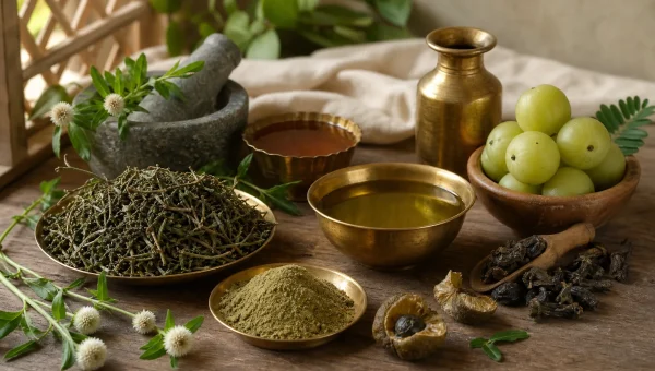 Bhringraj + Amla Oil for Hair Loss: A Complete Ayurvedic Protocol
