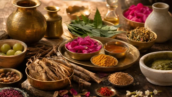 Ritual Beauty Practices in Ayurveda: The Sacred Dimension of Skincare and Adornment