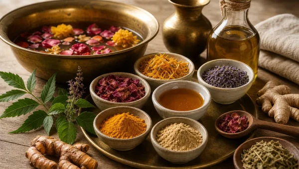 The Ayurvedic Bath Ritual: 4 Herbal Soak Recipes for Every Season
