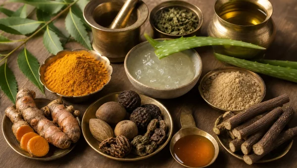 Ayurvedic Eczema Management: Internal and External Therapies That Pair
