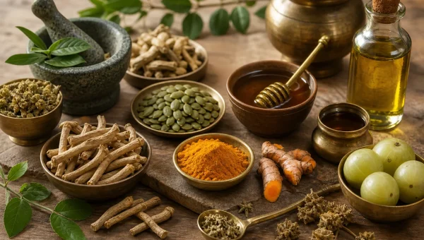 Ayurvedic Prostate Health: Herbs and Diet for Men Over 40