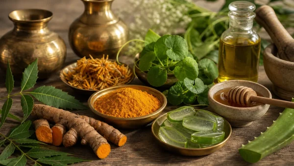Ayurvedic Wound Healing: Herbs That Regenerate Skin Faster