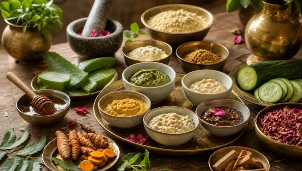 5 DIY Ayurvedic Face Masks for Glowing Skin Using Kitchen Ingredients