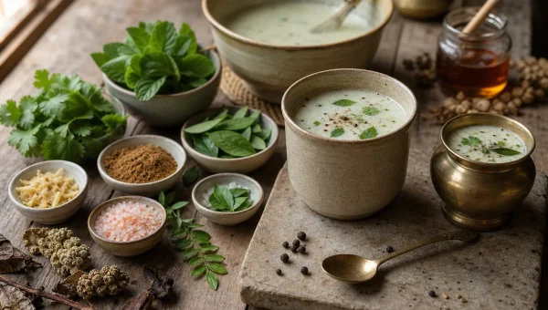 Takra: 4 Ayurvedic Buttermilk Recipes for Gut Health