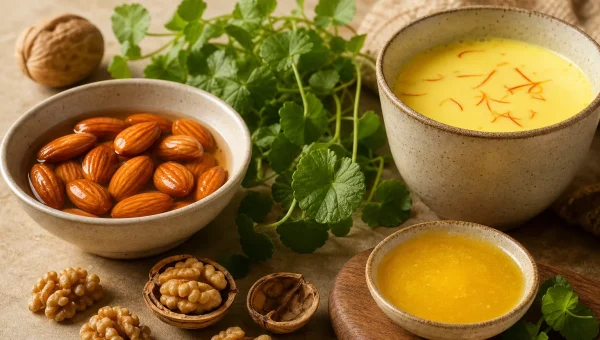 Ayurvedic Food for Brain Health: 10 Medhya Foods for Memory and Focus