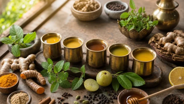 5 Ayurvedic Immunity Shots You Can Make in 2 Minutes