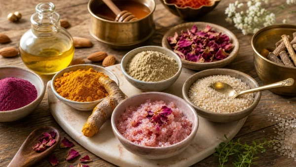 Ayurvedic Lip Scrub and Mask: 3 Kitchen Recipes for Soft Pink Lips