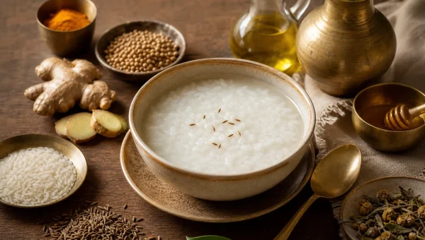Kanji and Peya: Simple Ayurvedic Rice Porridge for Healing