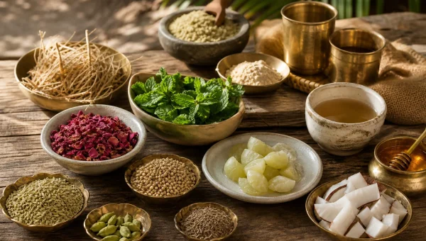 6 Ayurvedic Summer Coolers: Beat the Heat Without Ice Cream