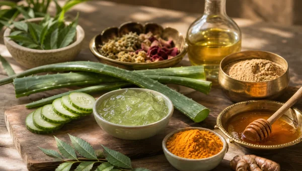 Ayurvedic Sunburn Remedies: 5 Cooling Treatments for Sun-Damaged Skin