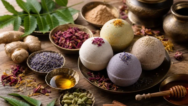 DIY Ayurvedic Bath Bombs: 4 Dosha-Balancing Recipes