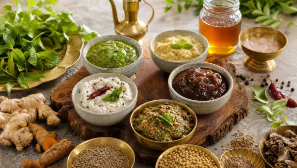 Ayurvedic Chutneys for Digestion: 10 Fresh Condiments Beyond the Basics