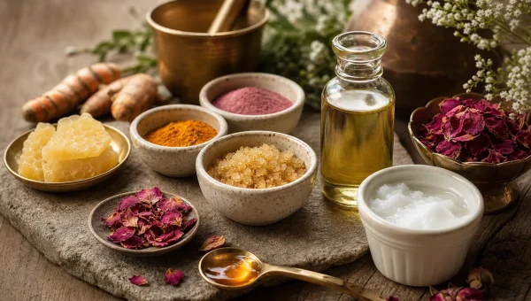 Ayurvedic Lip Scrubs and Balms You Can Make in 5 Minutes
