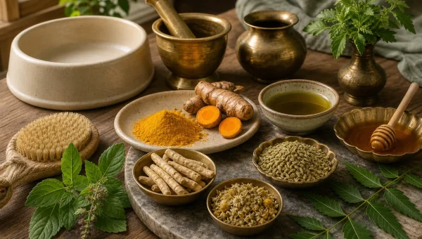Ayurvedic Pet Care Basics: Safe Herbs and Routines for Dogs and Cats