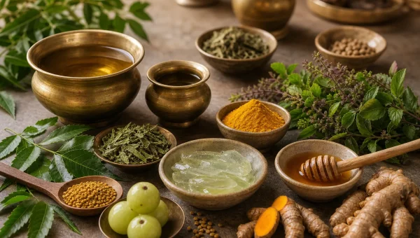 Ayurvedic Scalp Microbiome Reset: Treating Dandruff, Psoriasis, and Folliculitis Together