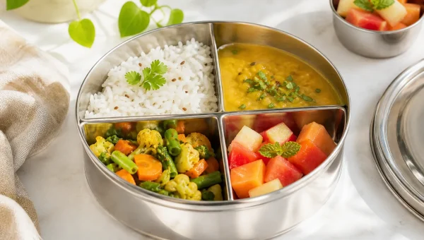 Ayurvedic School Lunch Box: 7 Nutrient-Dense Tiffin Recipes for Children 6-12