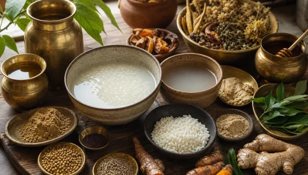 Kanji Variations: 8 Ayurvedic Fermented Rice Water Recipes for Gut Healing and Immunity
