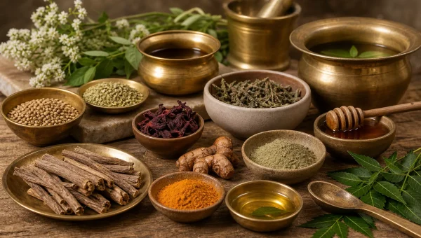 Ayurvedic Cold Sore Protocol: Herpes Labialis Through a Pitta-Rakta Lens