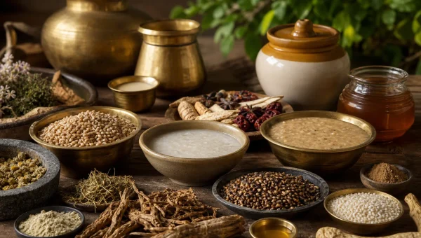 Ayurvedic Fermented Grain Drinks at Home: Therapeutic Preparations Beyond Beer