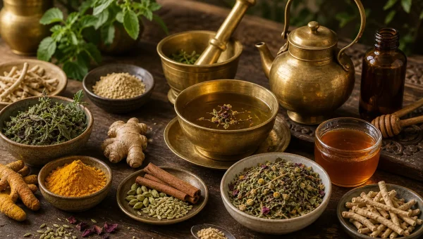 Ayurvedic Medicinal Herbal Teas for Men: 8 Targeted Formulas for Common Complaints