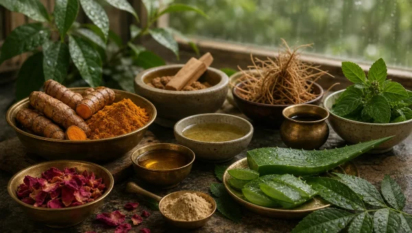 Ayurvedic Monsoon Skincare: Protecting the Skin Barrier in Humid Conditions