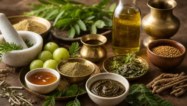 Khalitya and Indralupta: Distinguishing and Treating Two Forms of Ayurvedic Hair Loss