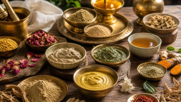 Lepa for Skin Brightening: Ayurvedic Paste Formulations Beyond Sandalwood