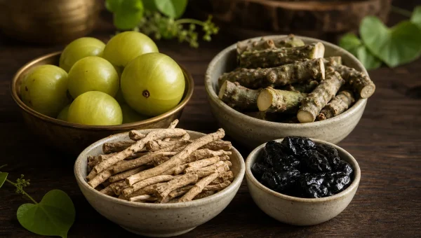 Mitochondrial Health and Rasayana: How Rejuvenative Herbs Protect Cellular Power Plants