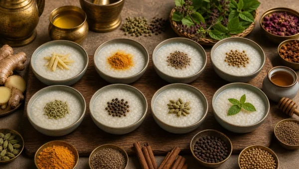Ayurvedic Healing Congees: 8 Medicated Rice Porridge Recipes for Specific Conditions