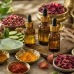 Ayurvedic Under-Eye Serum Formulations: 4 DIY Recipes for Dark Circles and Fine Lines