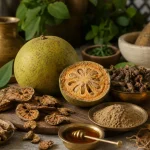 Bilva (Aegle marmelos): The Sacred Fruit That Heals Chronic Diarrhea and Colitis