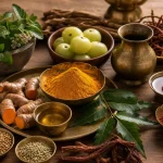 Gut-Skin Axis in Ayurvedic Theory: Rakta, Pitta, and Skin Disease Connections