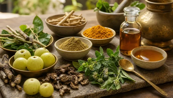 Hair Loss After COVID: Ayurvedic Telogen Effluvium and Rasa Dhatu Recovery