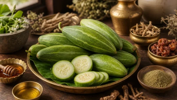 Patola (Pointed Gourd): The Bitter Vegetable That Clears Pitta and Purifies Blood