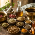 Postnatal Yoga Integration with Ayurvedic Recovery: A 6-Week Framework