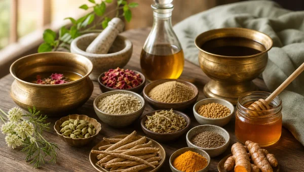 Postnatal Yoga Integration with Ayurvedic Recovery: A 6-Week Framework