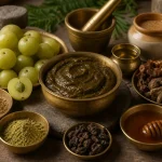 Amalaki Rasayana Preparation: Classical Method for Making Amla Rejuvenation Paste