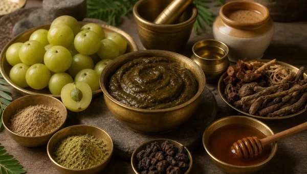 Amalaki Rasayana Preparation: Classical Method for Making Amla Rejuvenation Paste