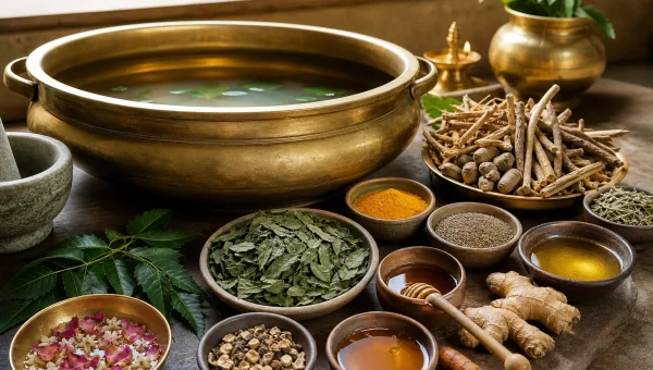 Avagaha Sweda: Ayurvedic Sitz Bath Therapy for Pelvic and Lower Back Disorders