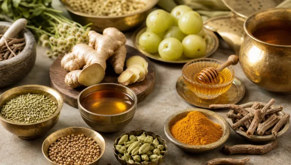 Ayurvedic Cooking for Hyperacidity: 12 Pitta-Soothing Recipes for Chronic GERD