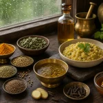 Ayurvedic Meal Plans for Monsoon Digestive Weakness: Varsha Ritu Agni Support