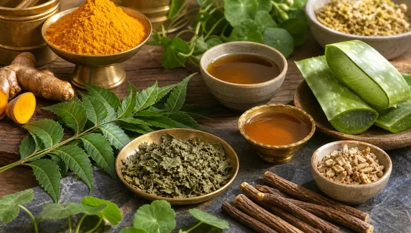 Ayurvedic Wound Healing Herbs: Comparing Vrana Ropana Agents in Modern Studies