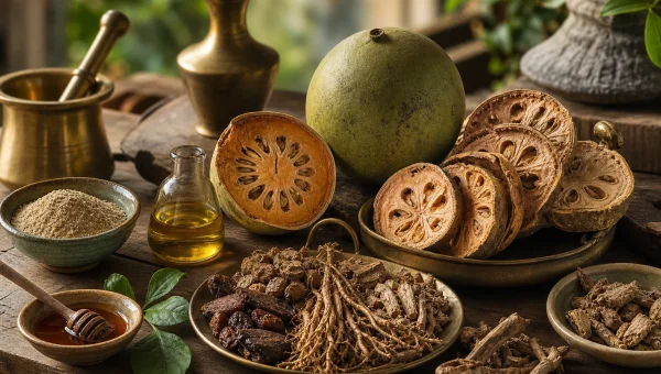 Bilva (Aegle marmelos): The Sacred Digestive Herb for IBS, Diarrhea, and Colitis