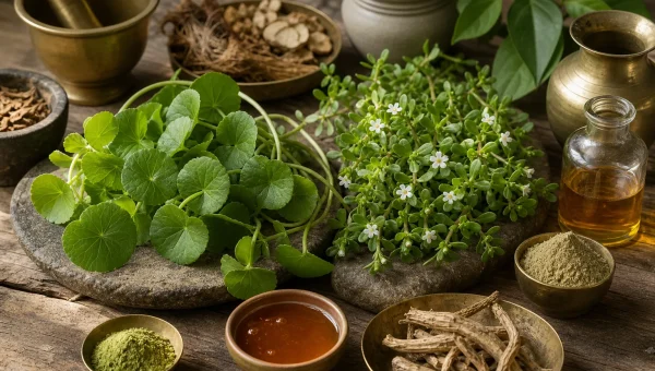 Mandukaparni (Centella asiatica) vs Brahmi: Resolving the Identity Confusion in Ayurveda