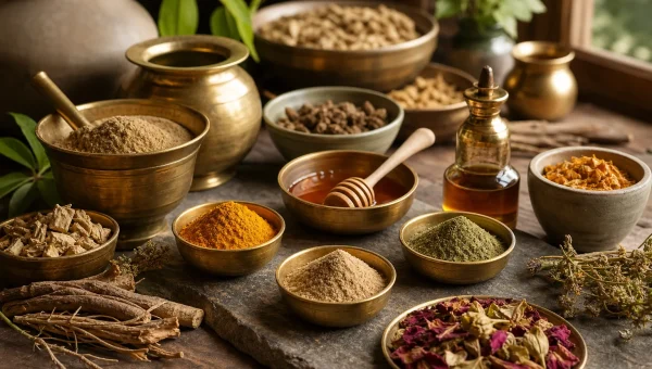 Pratisarana Therapy: Ayurvedic Topical Powder Application for Oral and Skin Ulcers