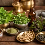 Rosmarinic Acid in Ayurvedic Herbs: The Anti-Allergic Polyphenol in Tulsi, Mint, and Brahmi