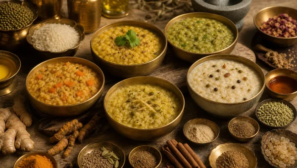 Five Vata-Reducing Kitchari Variations for Recovery and Healing