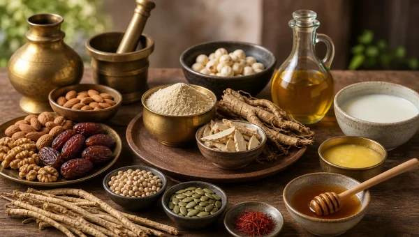 Fertility Diet for Men: Shukra Dhatu Nourishing Foods
