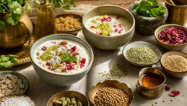 Pitta-Pacifying Breakfast Bowls for Hot and Humid Summer Mornings