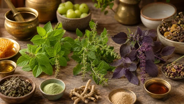 Tulsi Varieties Compared: Rama, Vana, and Krishna for Different Uses